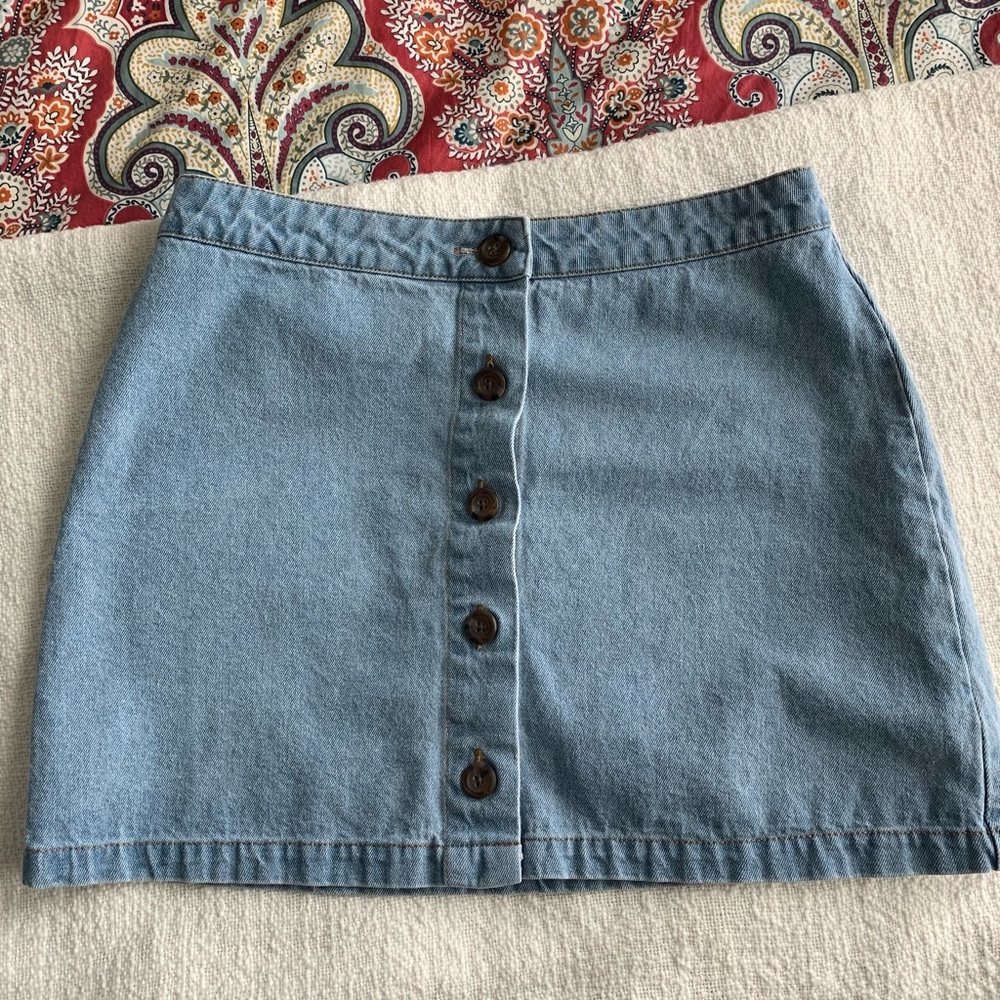 Forever 21 Jean Skirt
